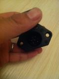 MLTC-012 12V 7pin plastic Australia socket